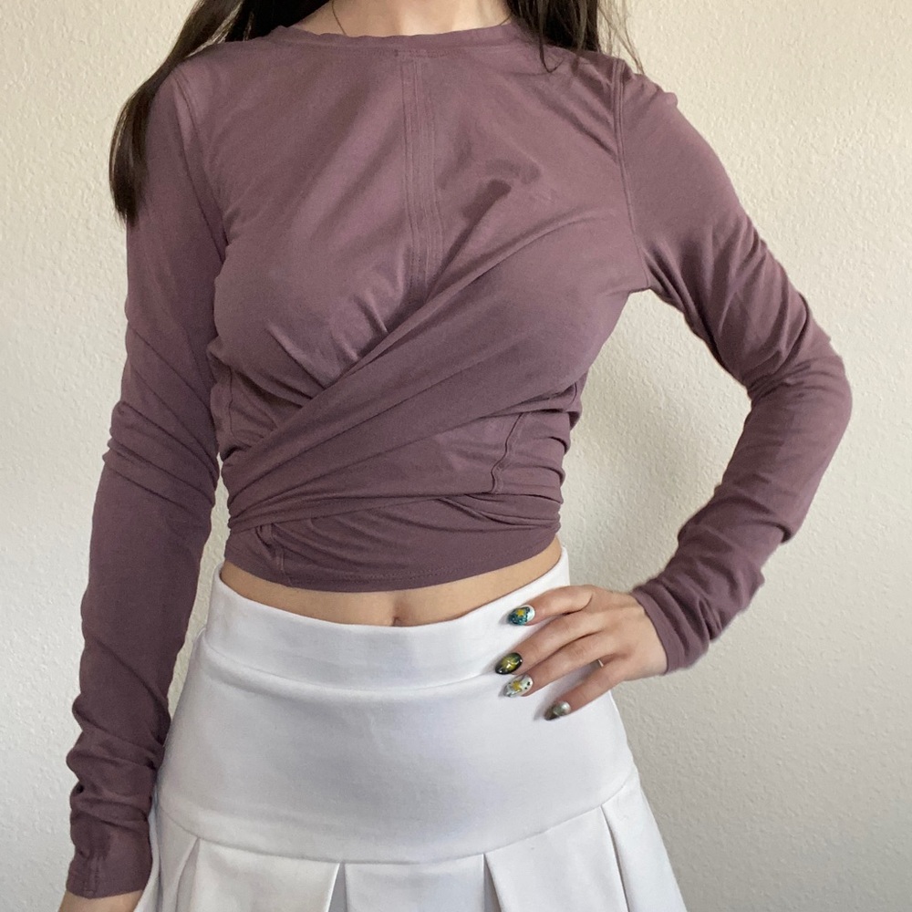 Lululemon wrap top